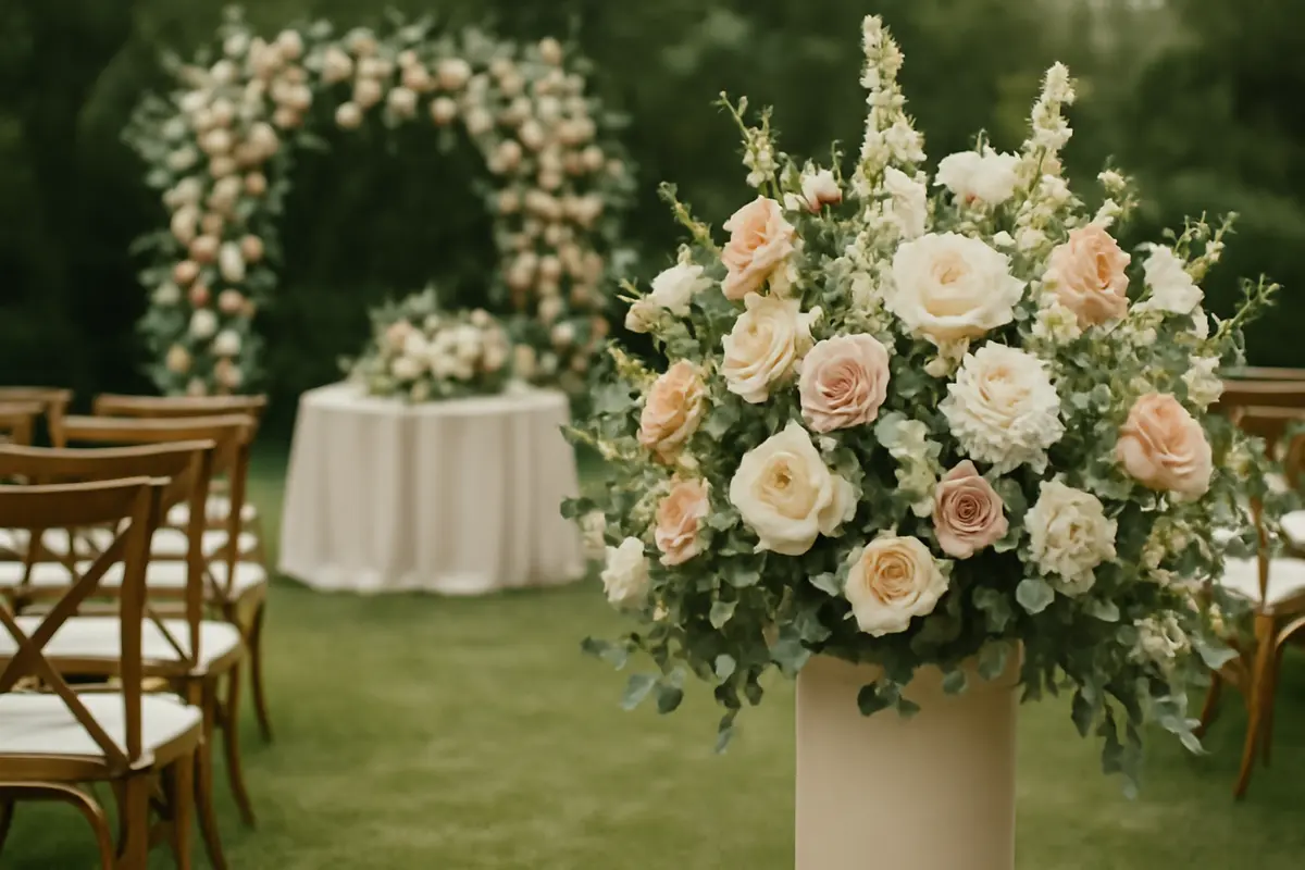 Allestimento floreale per matrimoni: dettagli che trasformano ogni cerimonia in un evento unico