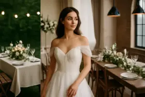 Abito da sposa come scegliere in base al tipo di ricevimento: il trucco per valorizzare ogni stile