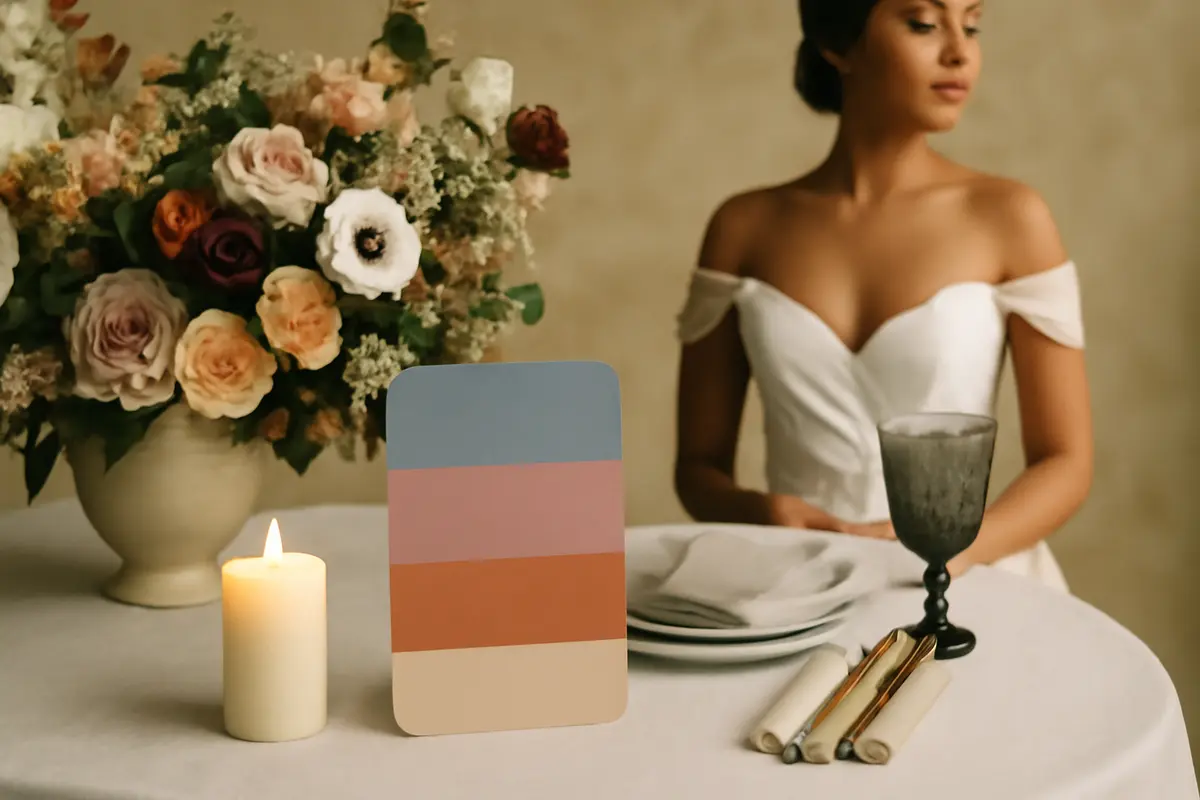 Tendenze colori matrimonio: le palette più eleganti che valorizzano ogni stagione