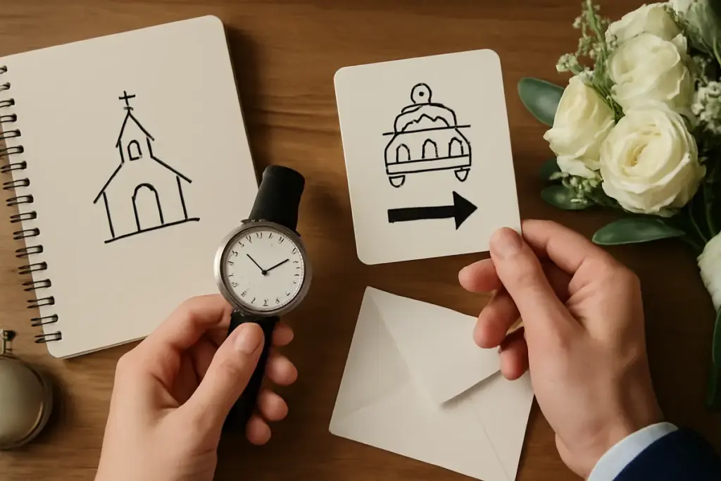 Come gestire orari e spostamenti tra cerimonia e ricevimento? La soluzione che fa risparmiare tempo