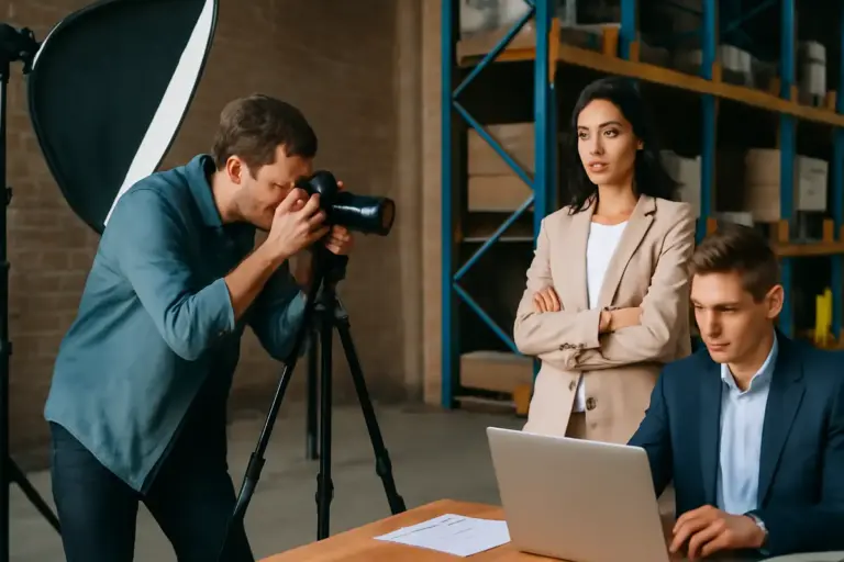 Servizi fotografici integrati in location: la soluzione pratica che riduce i tempi e migliora il risultato