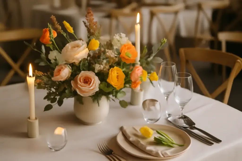 Quali sono i trend 2024 per i centrotavola di matrimonio? Spunti creativi per stupire gli invitati