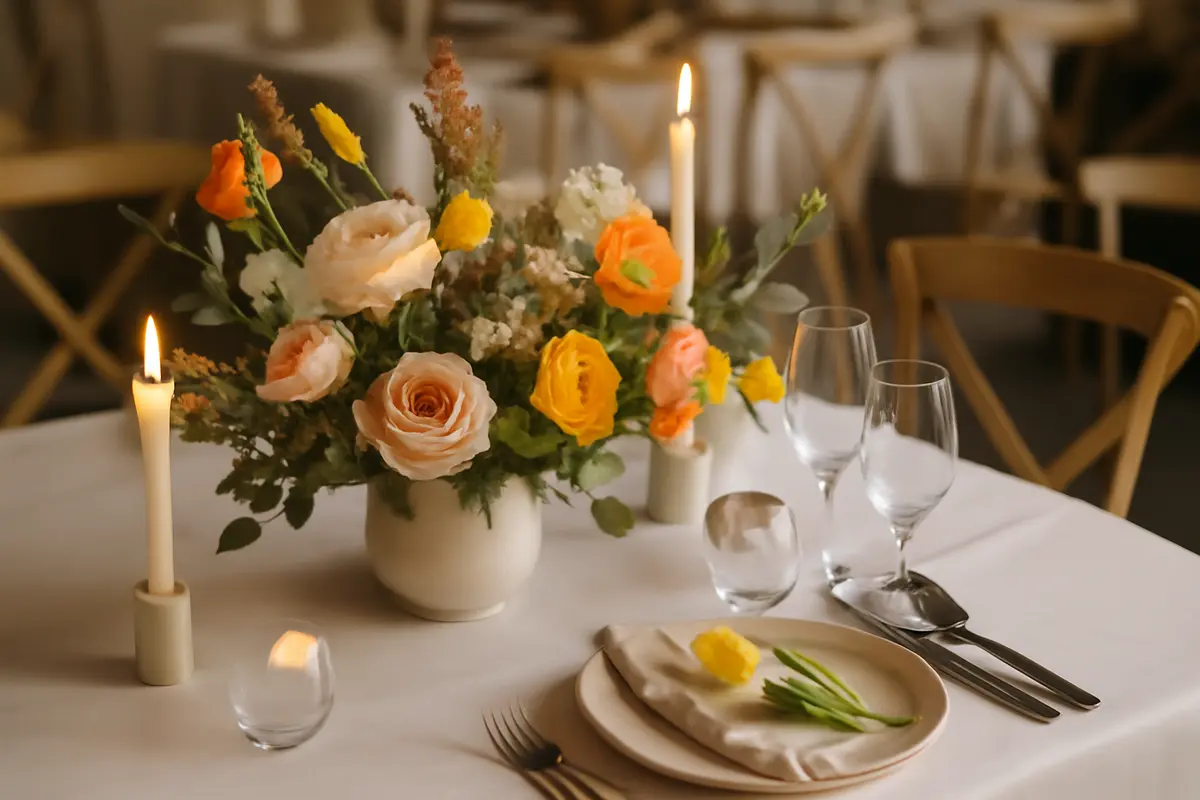 Quali sono i trend 2024 per i centrotavola di matrimonio? Spunti creativi per stupire gli invitati