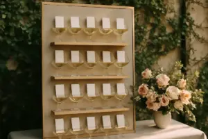 Quale stile di tableau de mariage valorizza l’evento? Trend attuali che sorprendono gli ospiti